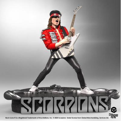 Scorpions Estatua Rock Iconz Matthias Jabs Limited Edition 22 cm
