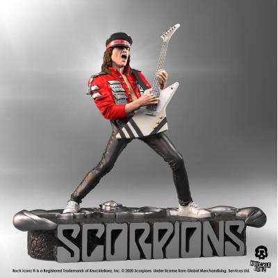 Scorpions Estatua Rock Iconz Matthias Jabs Limited Edition 22 cm