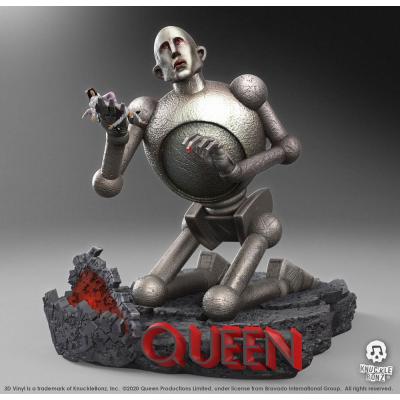 Queen Estatua 3D Vinyl Queen Robot (News of the World) 20 x 21 x 24 cm
