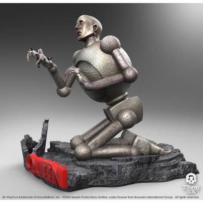 Queen Estatua 3D Vinyl Queen Robot (News of the World) 20 x 21 x 24 cm