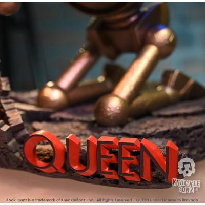 Queen Estatua 3D Vinyl Queen Robot (News of the World) 20 x 21 x 24 cm