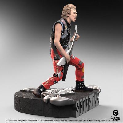 Scorpions Estatua Rock Iconz Rudolf Schenker Limited Edition 22 cm