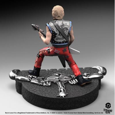 Scorpions Estatua Rock Iconz Rudolf Schenker Limited Edition 22 cm