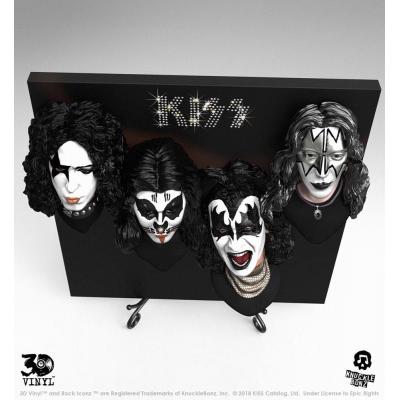 Kiss Estatua 3D Vinyl Debut Album 30 cm