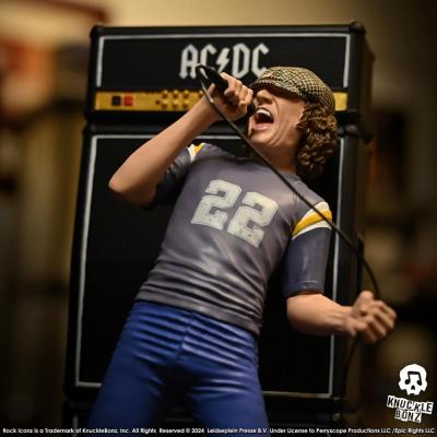 AC/DC Estatua Rock Iconz Brian Johnson 23 cm