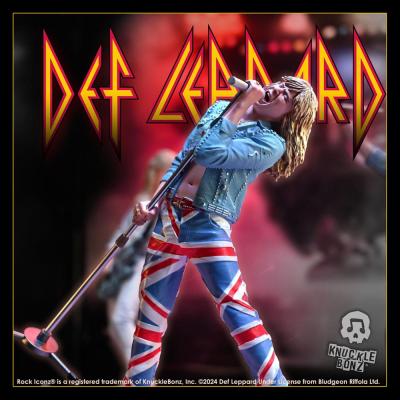 Def Leppard Estatua Rock Iconz Joe Elliott 24 cm