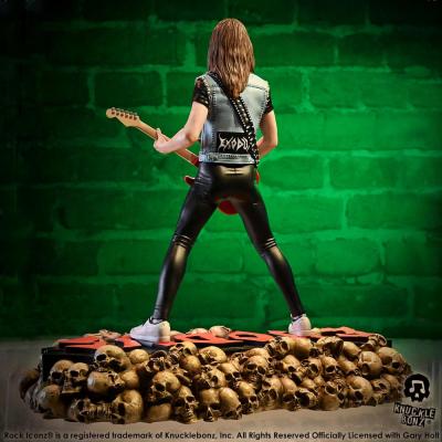 Exodus Estatua Rock Iconz 1/9 Gary Holt 22 cm
