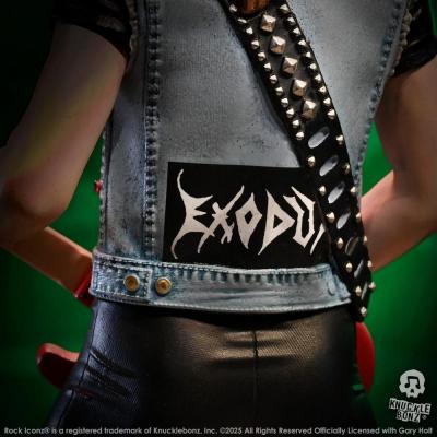 Exodus Estatua Rock Iconz 1/9 Gary Holt 22 cm