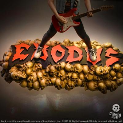Exodus Estatua Rock Iconz 1/9 Gary Holt 22 cm