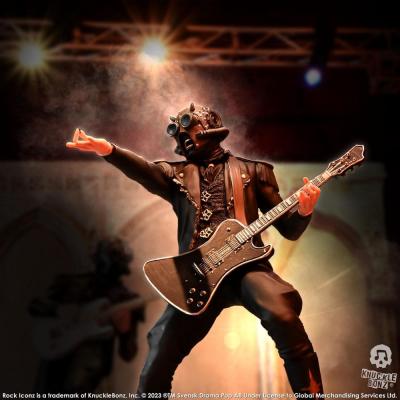 Ghost Estatua Rock Iconz 1/9 Nameless Ghoul II (Black Guitar) 22 cm
