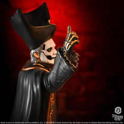 Ghost Estatua Rock Iconz 1/9 Papa Emeritus IV (Black Robes) 22 cm