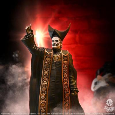 Ghost Estatua Rock Iconz 1/9 Papa Emeritus IV (Black Robes) 22 cm