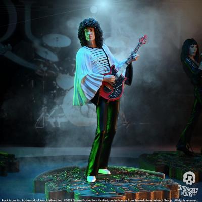 Queen Estatua Rock Iconz Brian May II (Sheer Heart Attack Era) 23 cm