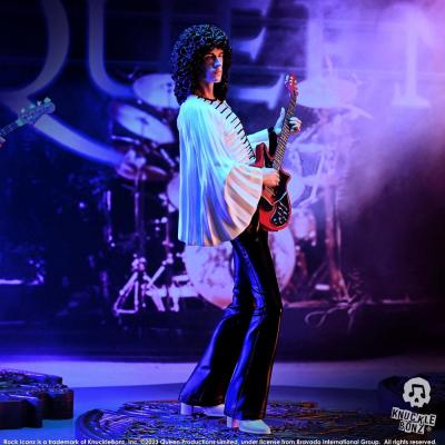 Queen Estatua Rock Iconz Brian May II (Sheer Heart Attack Era) 23 cm
