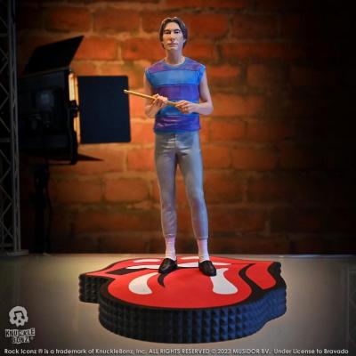 The Rolling Stones Estatua Rock Iconz Charlie Watts (Tattoo You Tour 1981) 22 cm