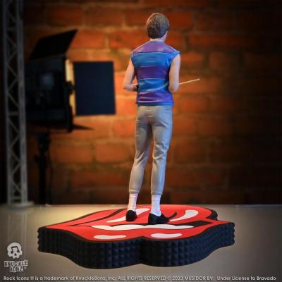 The Rolling Stones Estatua Rock Iconz Charlie Watts (Tattoo You Tour 1981) 22 cm