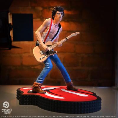 The Rolling Stones Estatua Rock Iconz Keith Richards (Tattoo You Tour 1981) 22 cm