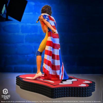 The Rolling Stones Estatua Rock Iconz Mick Jagger (Tattoo You Tour 1981) 22 cm