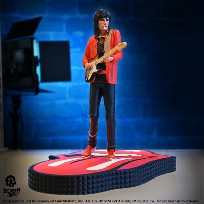 The Rolling Stones Estatua Rock Iconz Ronnie Wood (Tattoo You Tour 1981) 22 cm