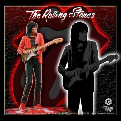 The Rolling Stones Estatua Rock Iconz Ronnie Wood (Tattoo You Tour 1981) 22 cm