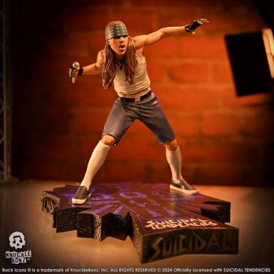 Suicidal Tendencies Estatua Rock Iconz Mike Muir 22 cm