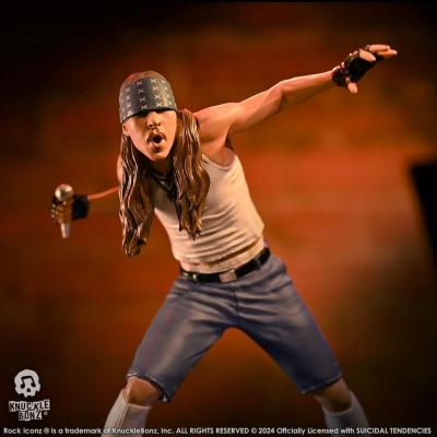 Suicidal Tendencies Estatua Rock Iconz Mike Muir 22 cm