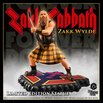 Zakk Sabbath Estatua Rock Iconz Zakk Wylde II 22 cm