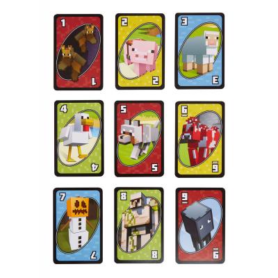 Minecraft Juego de cartas UNO