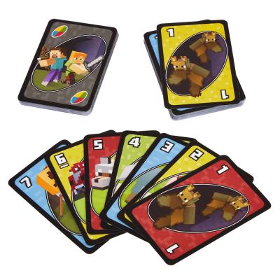 Minecraft Juego de cartas UNO