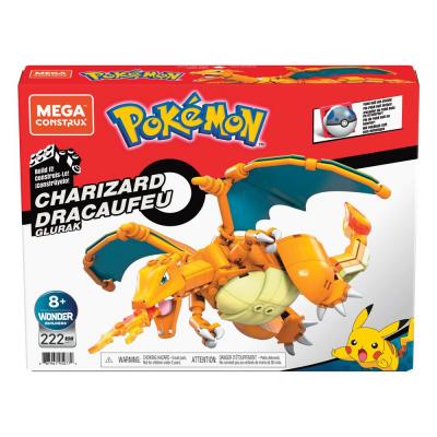 Pokémon Kit de Construcción Mega Construx Wonder Builders Charizard 10 cm