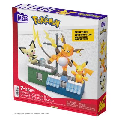 Pokémon Kit de Construcción MEGA Conjunto de Evoluciones de Pikachu