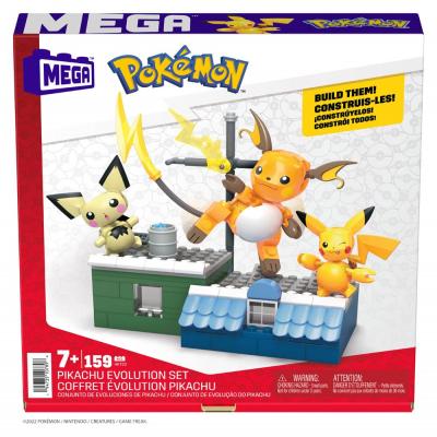 Pokémon Kit de Construcción MEGA Conjunto de Evoluciones de Pikachu