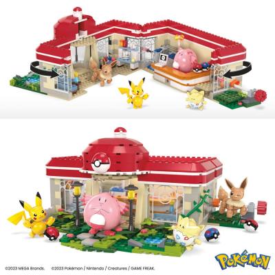 Pokémon Kit de Construcción Mega Construx Área de Servicio Pokémon en el Bosque