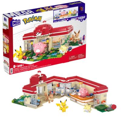 Pokémon Kit de Construcción Mega Construx Área de Servicio Pokémon en el Bosque