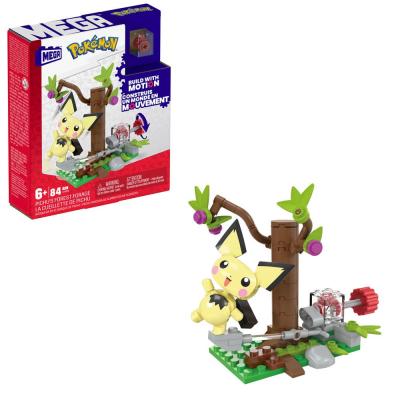 Pokémon Kit de Construcción Mega Construx Búsqueda en el Bosque de Pichu