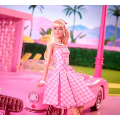Barbie The Movie Muñeca Barbie in Pink Gingham Dress