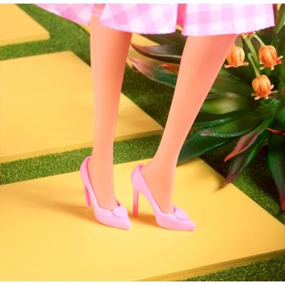 Barbie The Movie Muñeca Barbie in Pink Gingham Dress