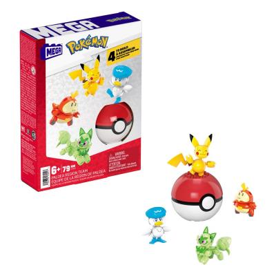 Pokémon Kit de Construcción Mega Construx Equipo de la Región Paldea