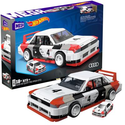 Hot Wheels Kit de Construcción MEGA 1/15 Audi 90 Quattro IMSA GTO 29 cm