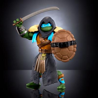 MOTU x TMNT: Turtles of Grayskull Figura Stealth Armor Leonardo 14 cm