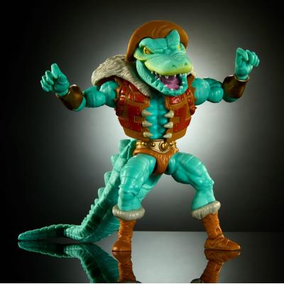 MOTU x TMNT: Turtles of Grayskull Figura Deluxe Leatherhead 14 cm
