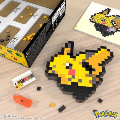 Pokémon Kit de Construcción MEGA Pikachu Pixel Art