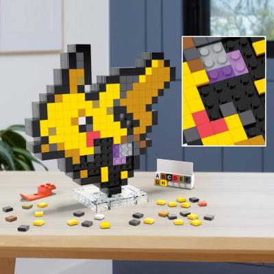 Pokémon Kit de Construcción MEGA Pikachu Pixel Art