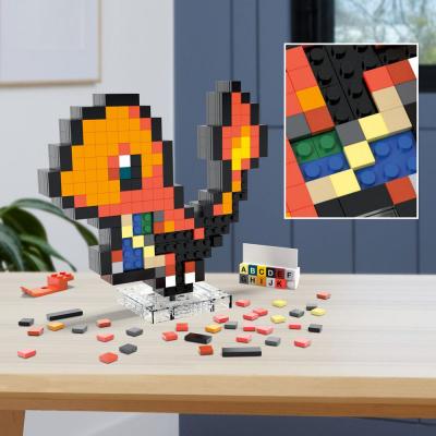 Pokémon Kit de Construcción MEGA Charmander Pixel Art