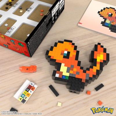 Pokémon Kit de Construcción MEGA Charmander Pixel Art
