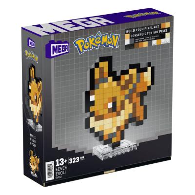 Pokémon Kit de Construcción MEGA Eevee Pixel Art