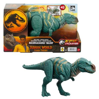 Jurassic World Epic Evolution Figura Wild Roar Majungasaurus