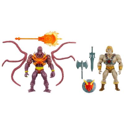 Masters of the Universe x Stranger Things Origins Pack de 2 Figuras He-Man & Vecna 14 cm