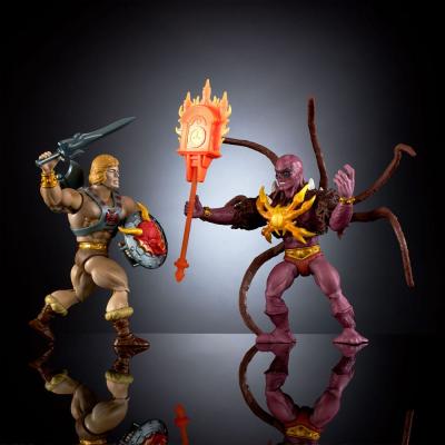 Masters of the Universe x Stranger Things Origins Pack de 2 Figuras He-Man & Vecna 14 cm