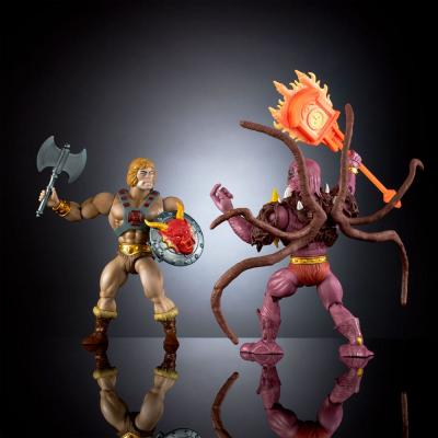 Masters of the Universe x Stranger Things Origins Pack de 2 Figuras He-Man & Vecna 14 cm